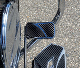 Motorcycles parts, motorcycle accessories, harley davidson, bagger, bagger floorboards, billet, touring, custom cycle, custom baggers, full dresser, custom bagger parts, saddlebags, latch covers, hinge covers, brake pedals,